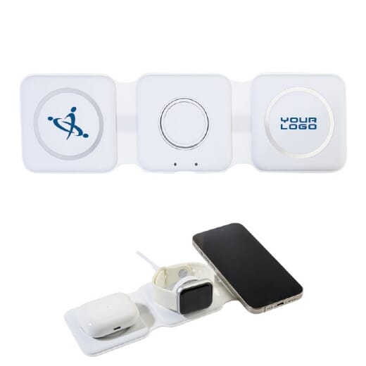 Caricabatterie wireless 3in1 FOLCHARGE