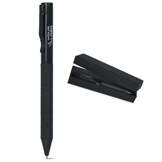 Penna a sfera in metallo con astuccio MERLANT