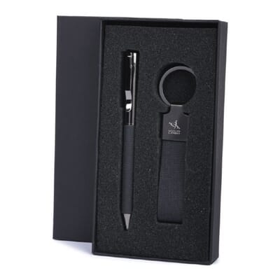 Set regalo con portachiavi e penna KIMI