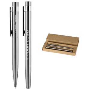 Set scrittura in alluminio METAL