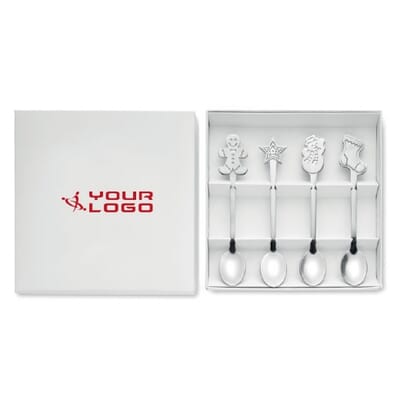 Set di 4 cucchiaini CHIP SET