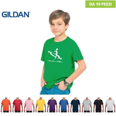 T-shirt Gildan SOFT STYLE da bambino