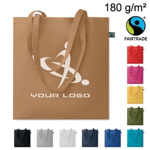 Shopper in cotone Fairtrade OSOLE+ COLOUR