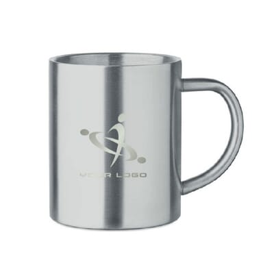 Tazza in acciaio inox riciclato UTIL - 260 ml