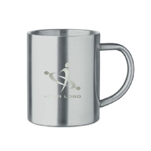 Tazza in acciaio inox riciclato UTIL - 260 ml