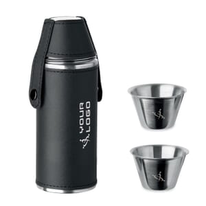 Fiaschetta con due bicchieri COCOON - 230 ml