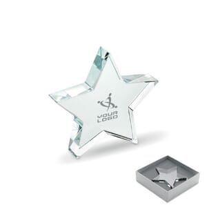 Fermacarte in vetro STARWARD