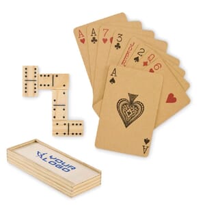 Set domino e carte da gioco DOMI&CARDS