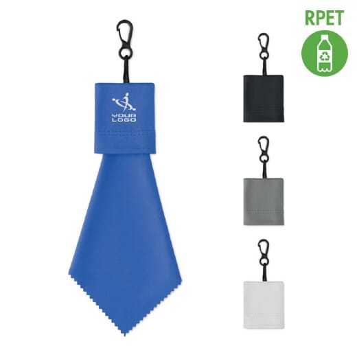 Panno per occhiali con custodia CLEAR
