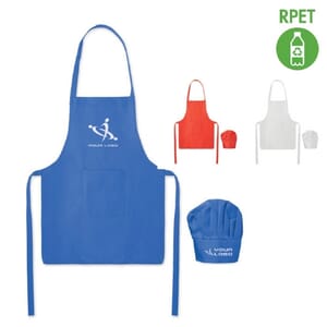 Set cappello e grembiule per bambini KID CHEF