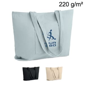 Borsa shopping in velluto CORDY G