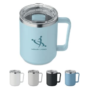 Tazza termica con coperchio COCOA - 400 ml