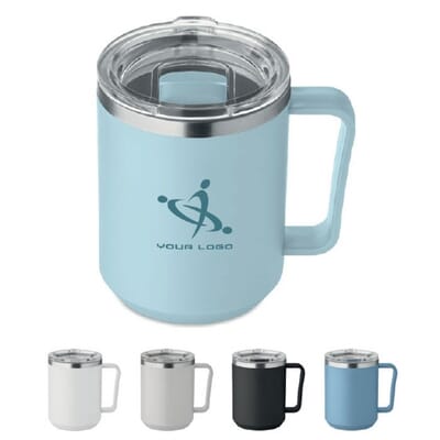 Tazza termica con coperchio COCOA - 400 ml