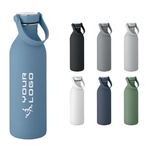 Borraccia con finitura in gomma SVALUR - 500 ml