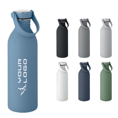 Borraccia con finitura in gomma SVALUR - 500 ml