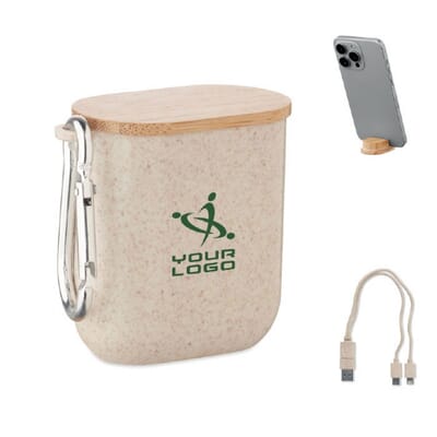 Set di cavi in custodia con porta telefono CABSTRA