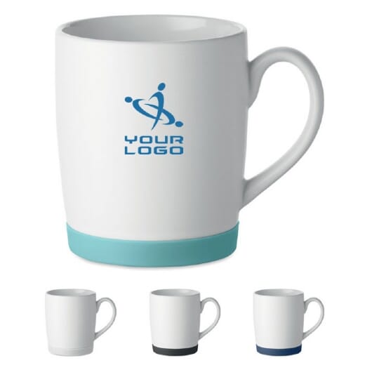 Tazza con base in silicone SILBASE - 300 ml