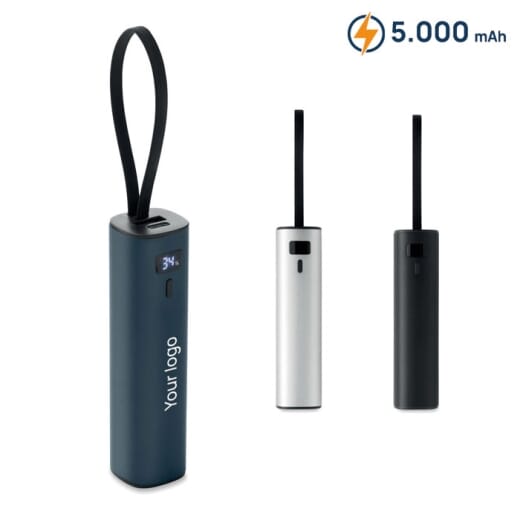Powerbank con cavo POWERTUBE