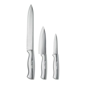 Set di 3 coltelli in acciaio inox COCINERO