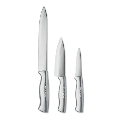 Set di 3 coltelli in acciaio inox COCINERO