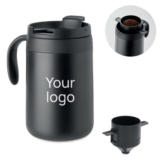 Tazza termica con filtro per caffè CAFETITO 450 ml