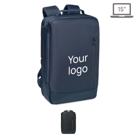 Zaino per laptop in jacquard BOSTON