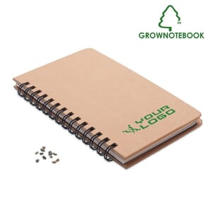 Notebook in legno di pino GROWNOTEBOOK