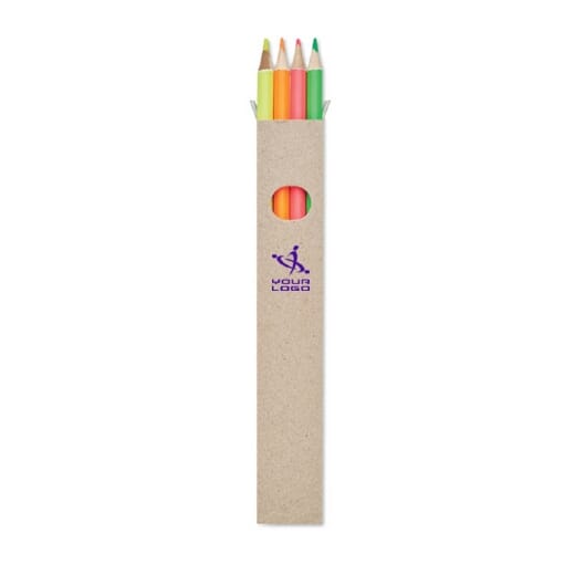 Set di 4 matite colorate BOWY