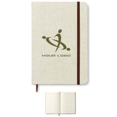 Notebook con cover in canvas CANVAS