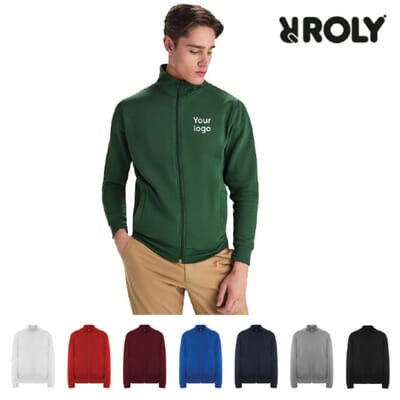 Maglione unisex con cerniera intera ULAN