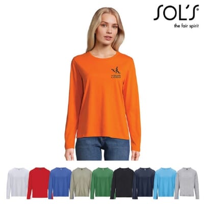 T-Shirt a manica lunga da donna MONARCH WOMEN