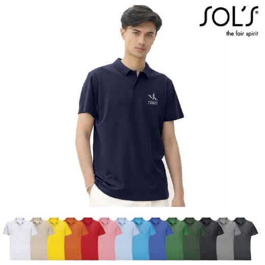 Polo unisex personalizzabile PULSE