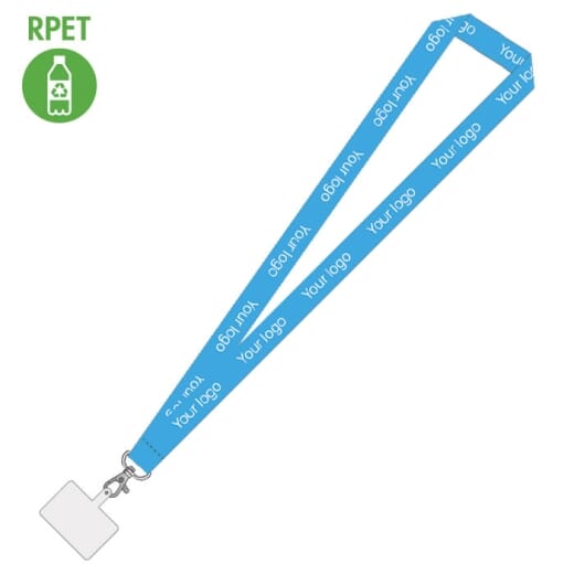 SUBYARD MOBILE RPET Lanyard personalizzato porta cellulare