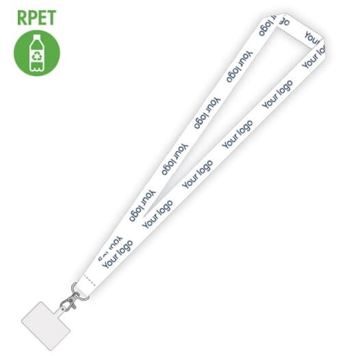 SUBYARD MOBILE RPET Lanyard personalizzato porta cellulare