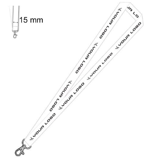 SUBYARD 15 A lanyard personalizzato 15mm