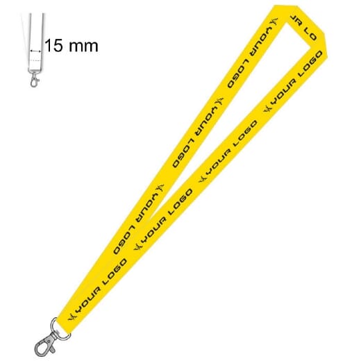 SUBYARD 15 A lanyard personalizzato 15mm
