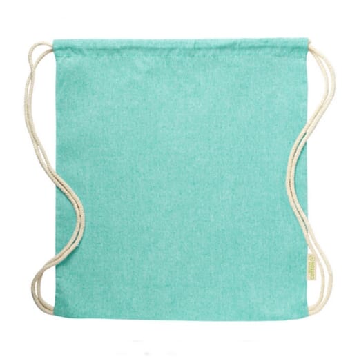 Sacca Per Spianatoia In Cotone Riciclato - Logo Laser, 140x75 Cm, Chiusura A Laccio Canapa - Foto 4