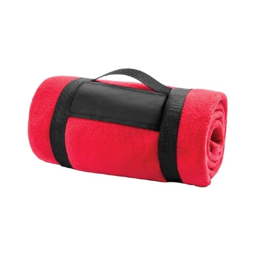 Coperta in pile con custodia VINSON