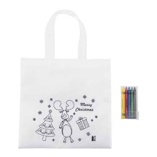 Shopper natalizia da decorare JULFAR SHOP
