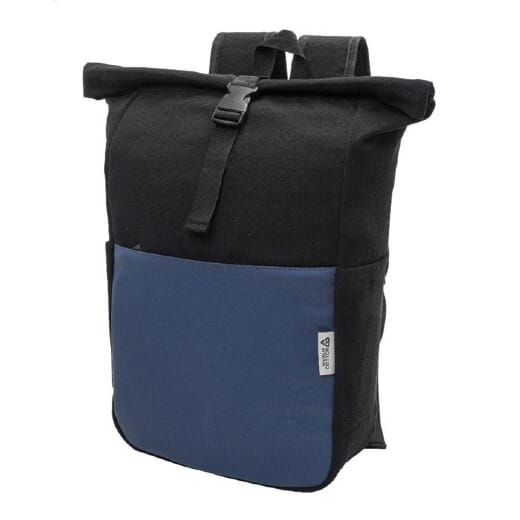 Zaino in canvas riciclato BLAKKAN BACK