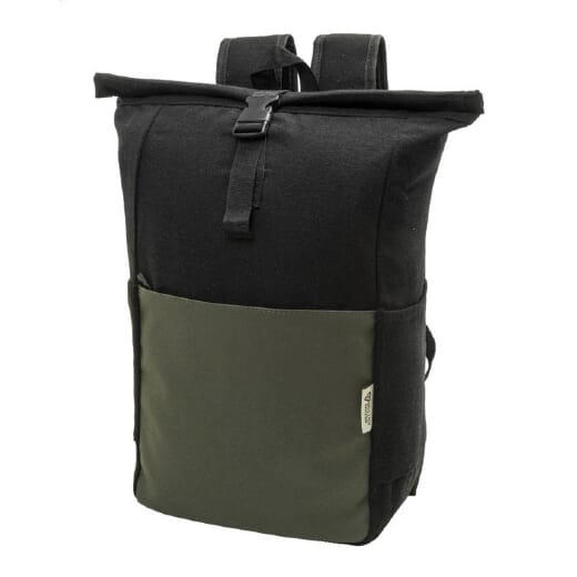 Zaino in canvas riciclato BLAKKAN BACK