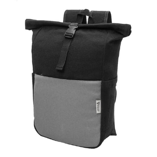 Zaino in canvas riciclato BLAKKAN BACK