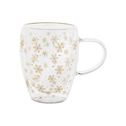 Mug in vetro borosilicato SNOSTRO