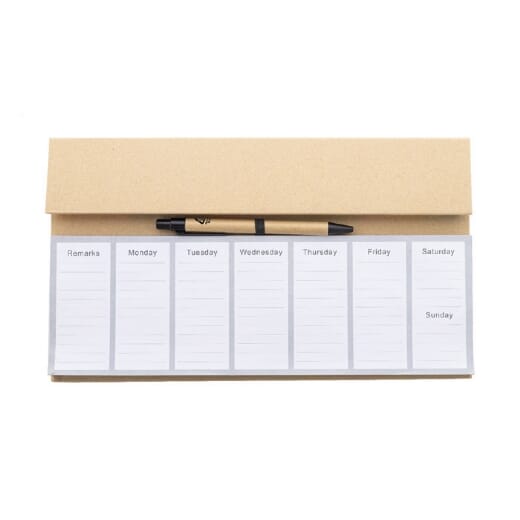 Planner settimanale da scrivania WEEKNOT