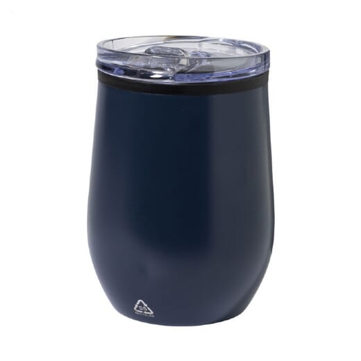 Bicchiere termico in acciaio riciclato POPPY - 350 ml
