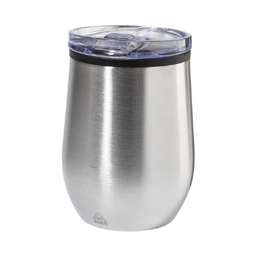 Bicchiere termico in acciaio riciclato POPPY - 350 ml