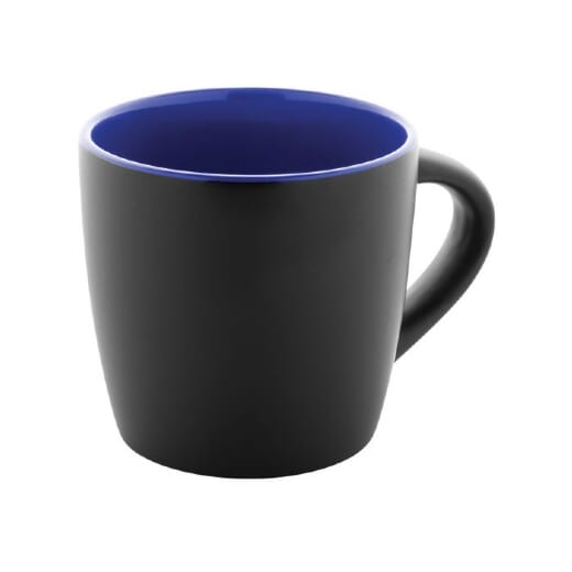 Tazza in ceramica personalizzabile MATARA NERA