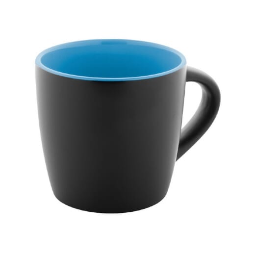 Tazza in ceramica personalizzabile MATARA NERA