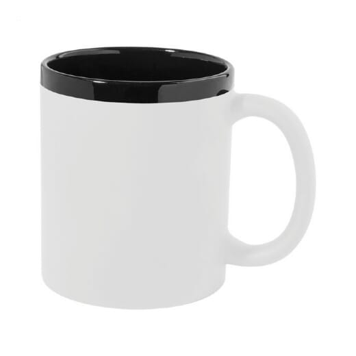 Tazza mug con finitura gommata KOVARY - 300 ml