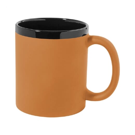 Tazza mug con finitura gommata KOVARY - 300 ml